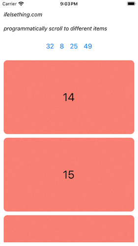 Scroll to even sized List Items in React Native